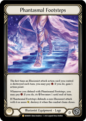 Phantasmal Footsteps [Cold Foil] - Land Go!